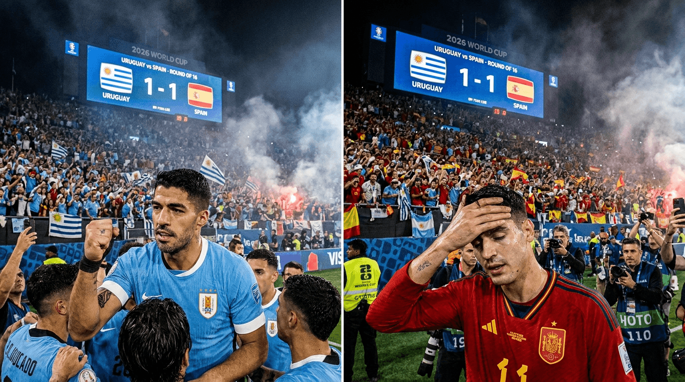 Uruguay vs Spain Preview: La Celeste Must Win to Guarantee Last 16 at Estadio Akron